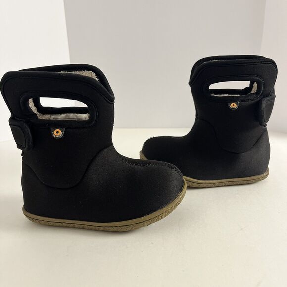 Bogs Baby Boots Size 7 Insulated Waterproof Durafresh Faux Fur Lining - Picture 1 of 9